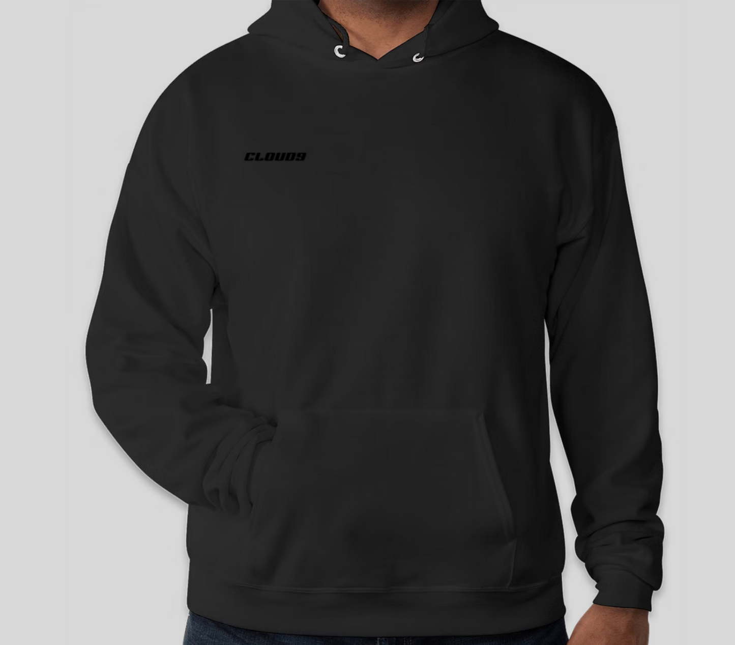 Cloud 9 Stealth Black Hoodie